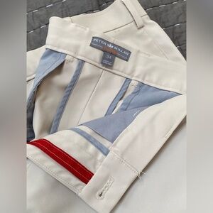 Peter Millar Men's Light Beige Wicking Performance Shorts  - Size 34